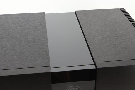 Close up view of a used Naim Classic NAP250 Power Amplifier
