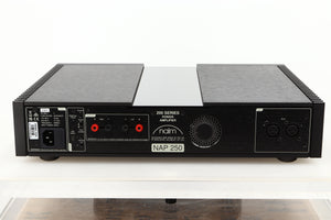Rear view of a used Naim Classic NAP250 Power Amplifier