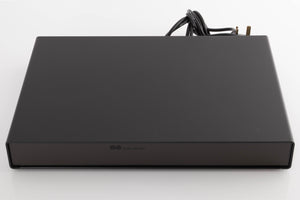 Top of a used Naim Flatcap Power Supply in a Black finish