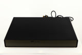 Top of a used Naim Flatcap Power Supply in a black finish