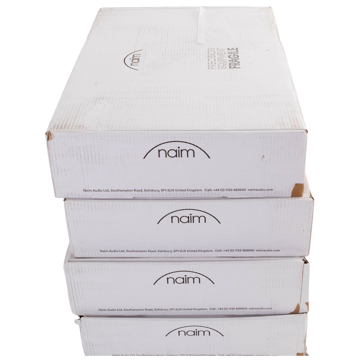 Boxes for a used Naim Fraim Base / 3 Levels in a Tinted Cherry finish