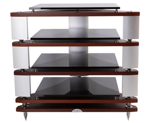 Front view of a used Naim Fraim Base / 3 Levels in a Tinted Cherry finish