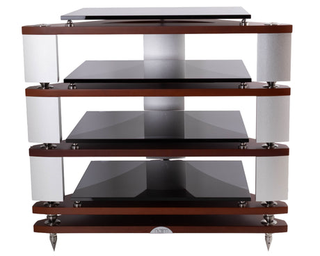 Front view of a used Naim Fraim Base / 3 Levels in a Tinted Cherry finish