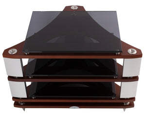 Top of a used Naim Fraim Base / 3 Levels in a Tinted Cherry finish