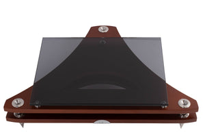 Top of a used Naim Fraim Base / 3 Levels in a Tinted Cherry finish