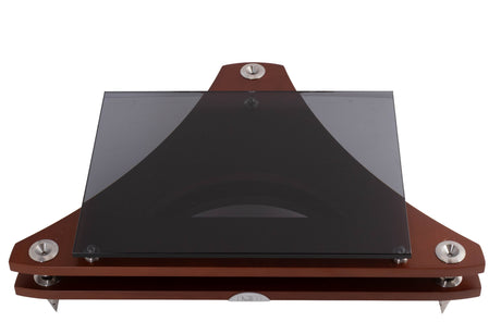 Top of a used Naim Fraim Base / 3 Levels in a Tinted Cherry finish