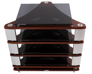 Top of a used Naim Fraim Base / 3 Levels in a Tinted Cherry finish