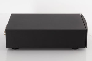 Left side view of a used Naim Hicap DR Power Supply in a Black finish