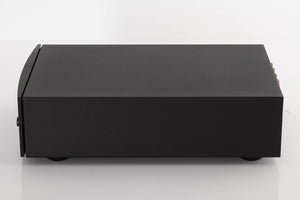 Right side view of a used Naim Hicap DR Power Supply in a Black finish