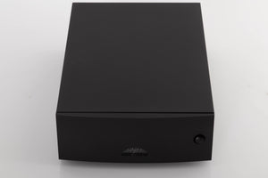Top of a used Naim Hicap DR Power Supply in a Black finish