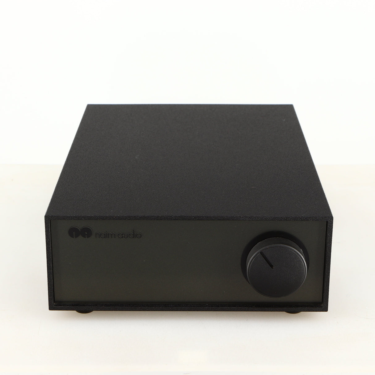 Front view of a used Naim Hicap Power Supply in a black finish