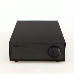 Front view of a used Naim Hicap Power Supply in a black finish