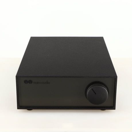 Front view of a used Naim Hicap Power Supply in a black finish