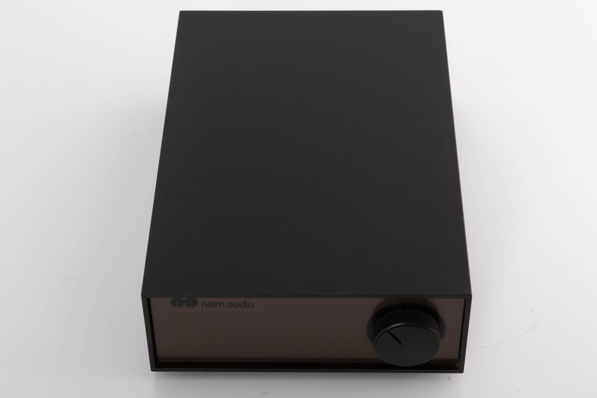 Top of a used Naim Hicap Power Supply in a Black finish