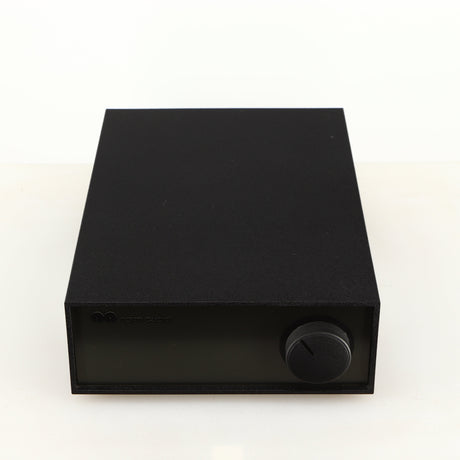 Top of a used Naim Hicap Power Supply in a black finish