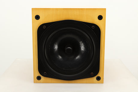 Front view of a used Naim Intro Head Unit with Driver in Maple finish