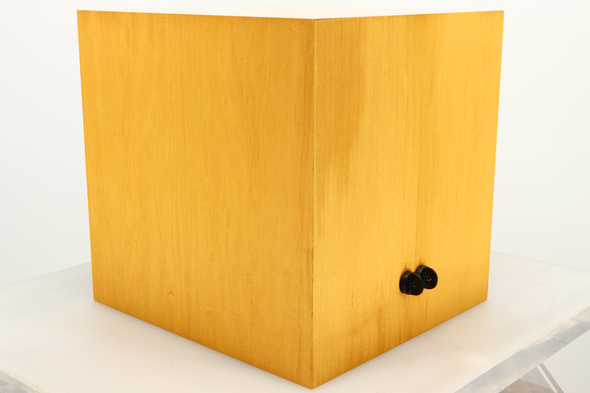 Rear left corner view of a used Naim Intro Head Unit with Driver in Maple finish