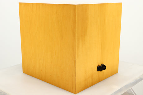 Rear left corner view of a used Naim Intro Head Unit with Driver in Maple finish