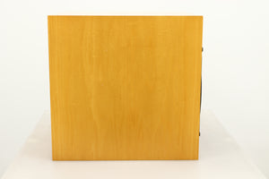 Side view of a used Naim Intro Head Unit with Driver in Maple finish