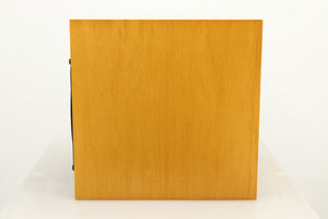 Side view of a used Naim Intro Head Unit with Driver in Maple finish
