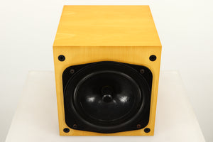 Top view of a used Naim Intro Head Unit with Driver in Maple finish