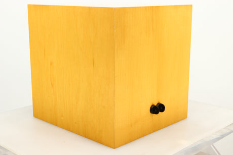 Rear left corner view of a used Naim Intro Head Unit with Driver in Maple finish