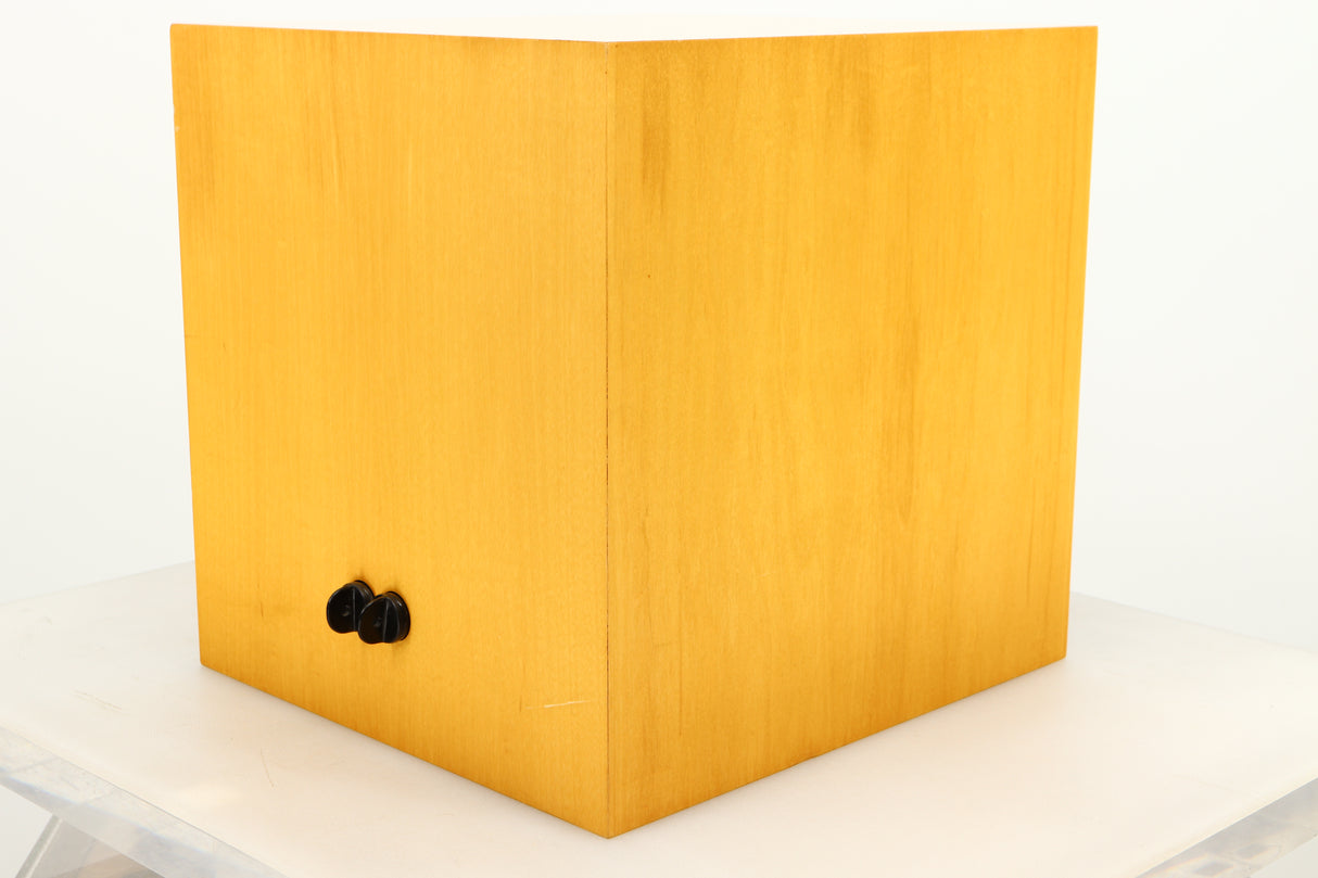 Rear right corner view of a used Naim Intro Head Unit with Driver in Maple finish