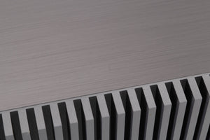 Close up view of a used Naim Mu-So GEN2 Wireless System