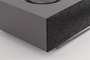Front left corner view of a used Naim Mu-So GEN2 Wireless System