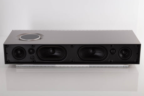Front view of a used Naim MuSo GEN1 Wireless System with grille removed