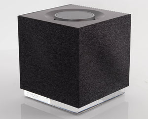 Front right corner of a used Naim Muso QB GEN2 Compact Wireless Speaker 