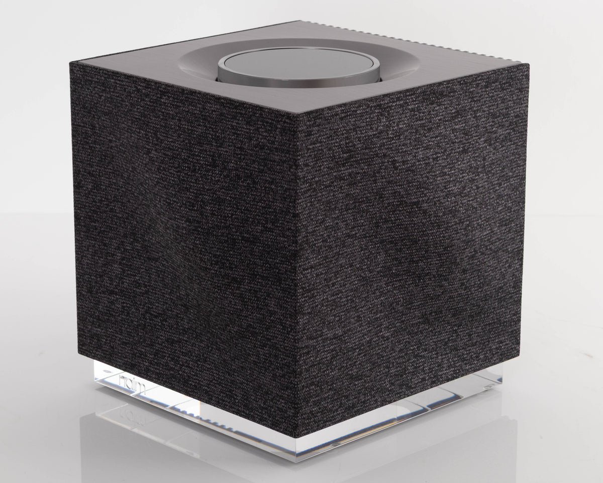 Front right corner of a used Naim Muso QB GEN2 Compact Wireless Speaker