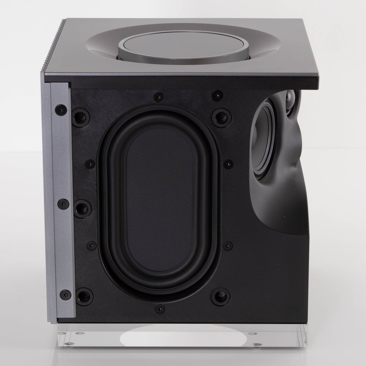 Left side view of a used Naim Muso QB GEN2 Compact Wireless Speaker 