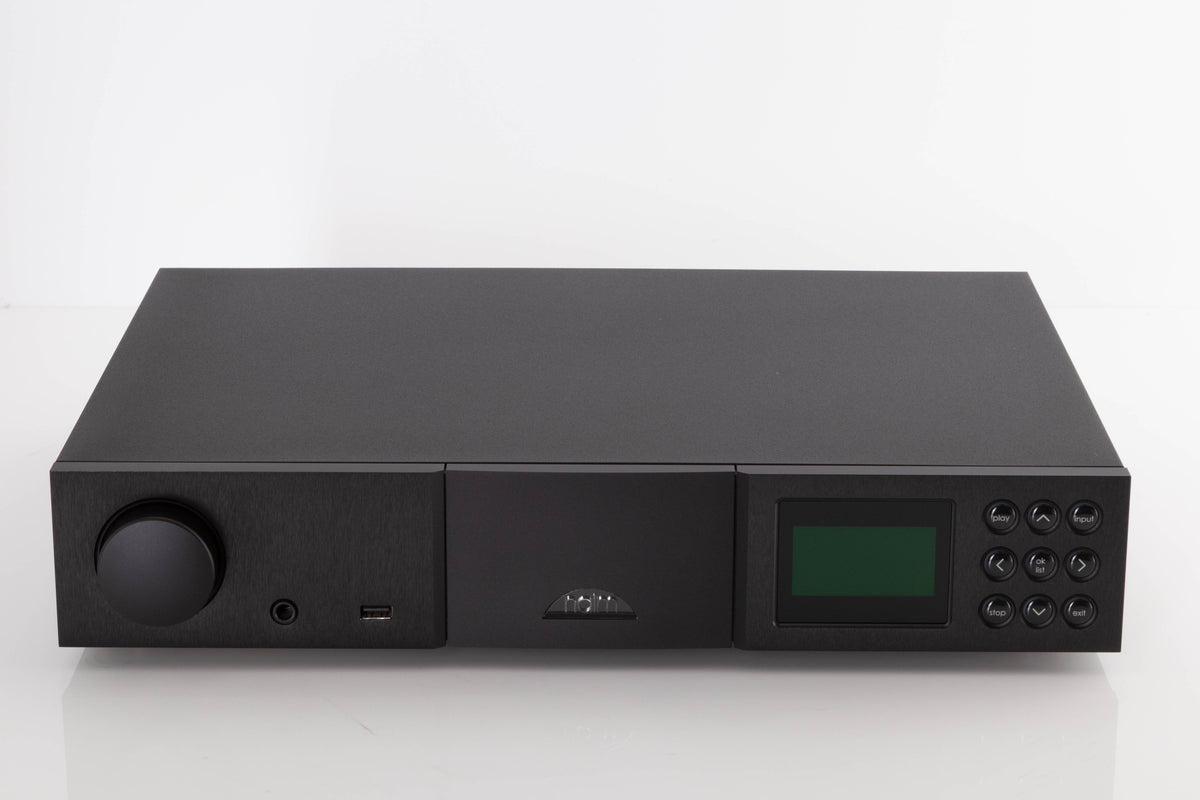 Front view of a used Naim NAC N-272 Pre Amplifier in a Black finish