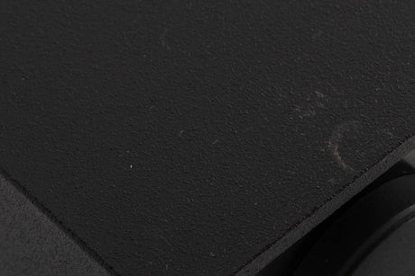 Close up of a used Naim NAC102 W/ NAPSC in a Black finish showing marks on top