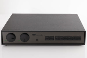Front view of a used Naim NAC102 W/ NAPSC in a Black finish