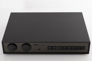 Top of a used Naim NAC102 W/ NAPSC in a Black finish