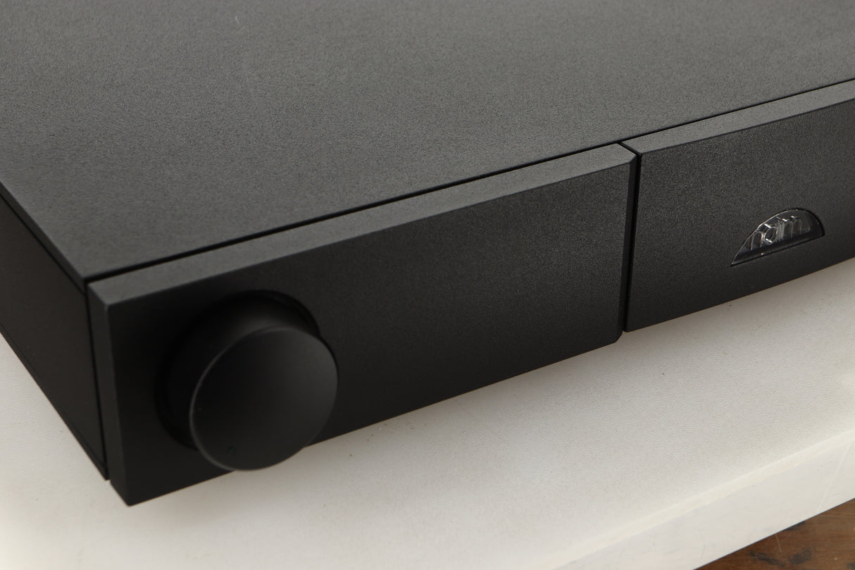 Close up view of a used Naim NAC122 Pre Amplifier