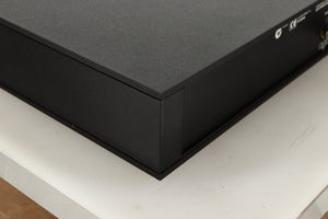 Rear left corner view of a used Naim NAC122 Pre Amplifier