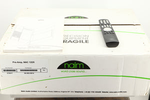 Box of a used Naim NAC122X Pre Amplifier