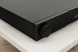 Front left corner view of a used Naim NAC122X Pre Amplifier