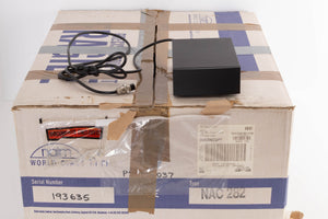 Box for a used Naim NAC282 Pre Amplifier in a Black finish showing NAPSC