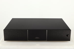 Front view of a used Naim 552PS Power Supply in a black finish