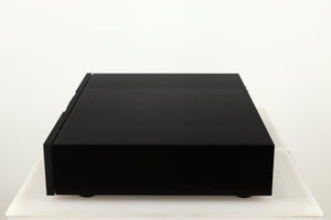 Right side view of a used Naim 552PS Power Supply in a black finish