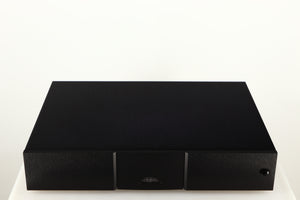 Top of a used Naim 552PS Power Supply in a black finish