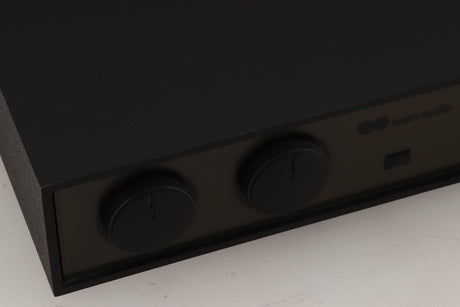 Close up view of a used Naim NAC82 Pre Amplifier with NAPSC Power Supply 