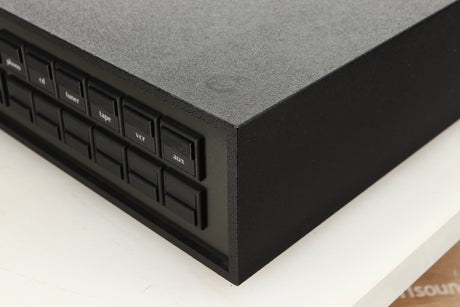 Front right corner view of a used Naim NAC82 Pre Amplifier and NAPSC Power Supply 