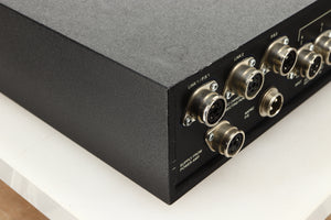 Rear left corner view of a used Naim NAC82 Pre Amplifier and NAPSC Power Supply 