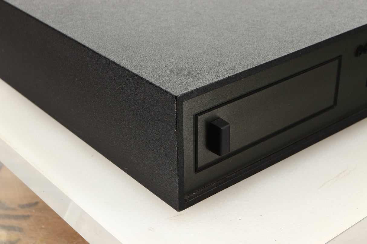 Front left corner view of a used Naim NACDX CD Player