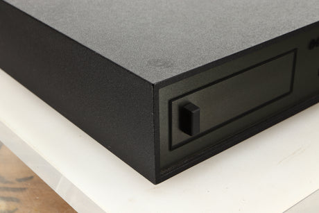 Front left corner view of a used Naim NACDX CD Player